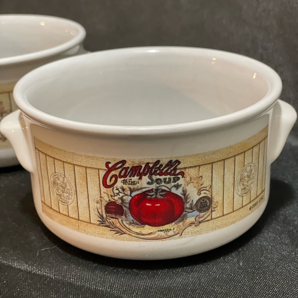 Campbells Soup Bowl/Mug Vintage 2001 Set of 2 - Picture 2 of 9